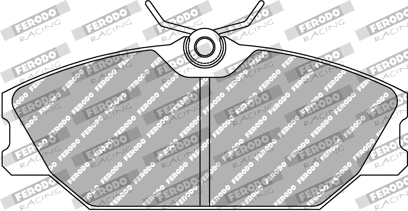 Bremsbelagsatz, Scheibenbremse