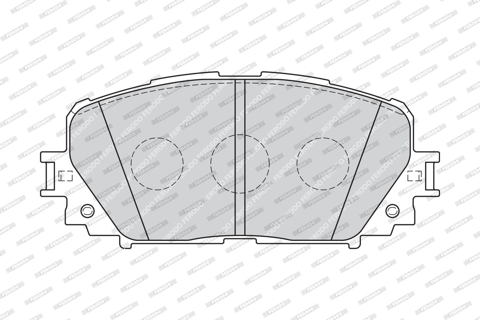 Bremsbelagsatz, Scheibenbremse