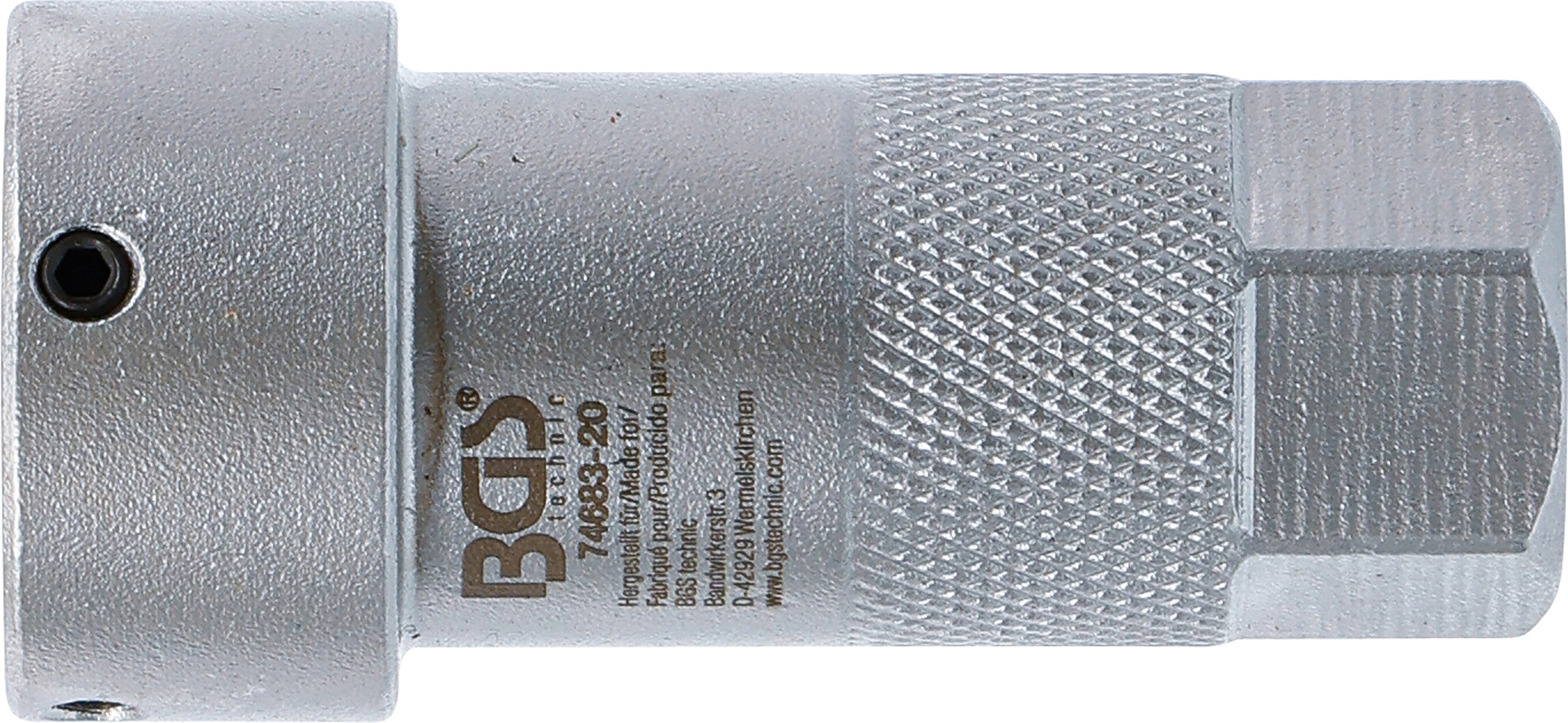 BGS Schneideisenhalter | Antrieb Innenvierkant 10 mm (3/8") | 20 mm