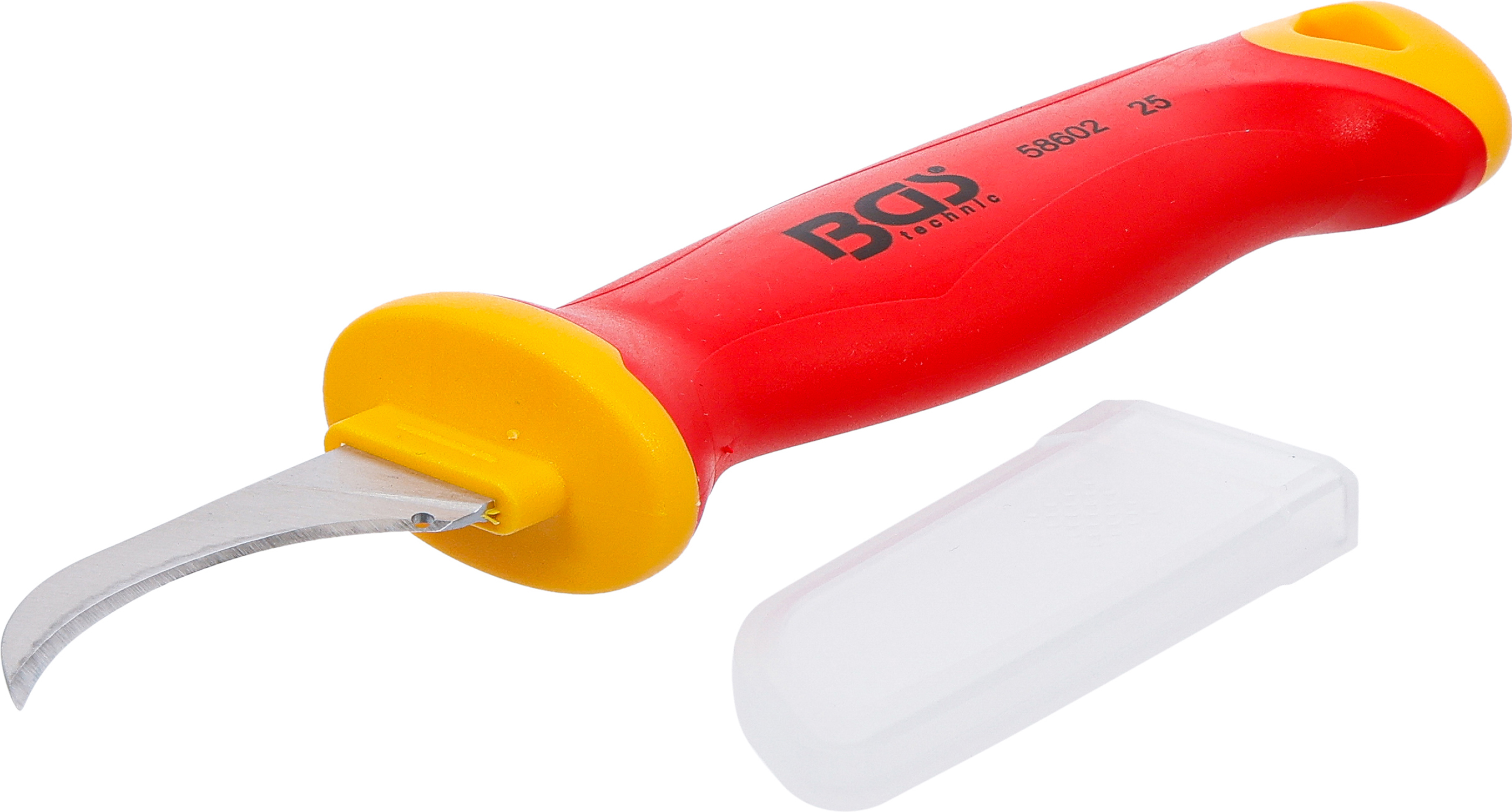 BGS VDE-Kabelmesser | Hakenklinge | 180 mm