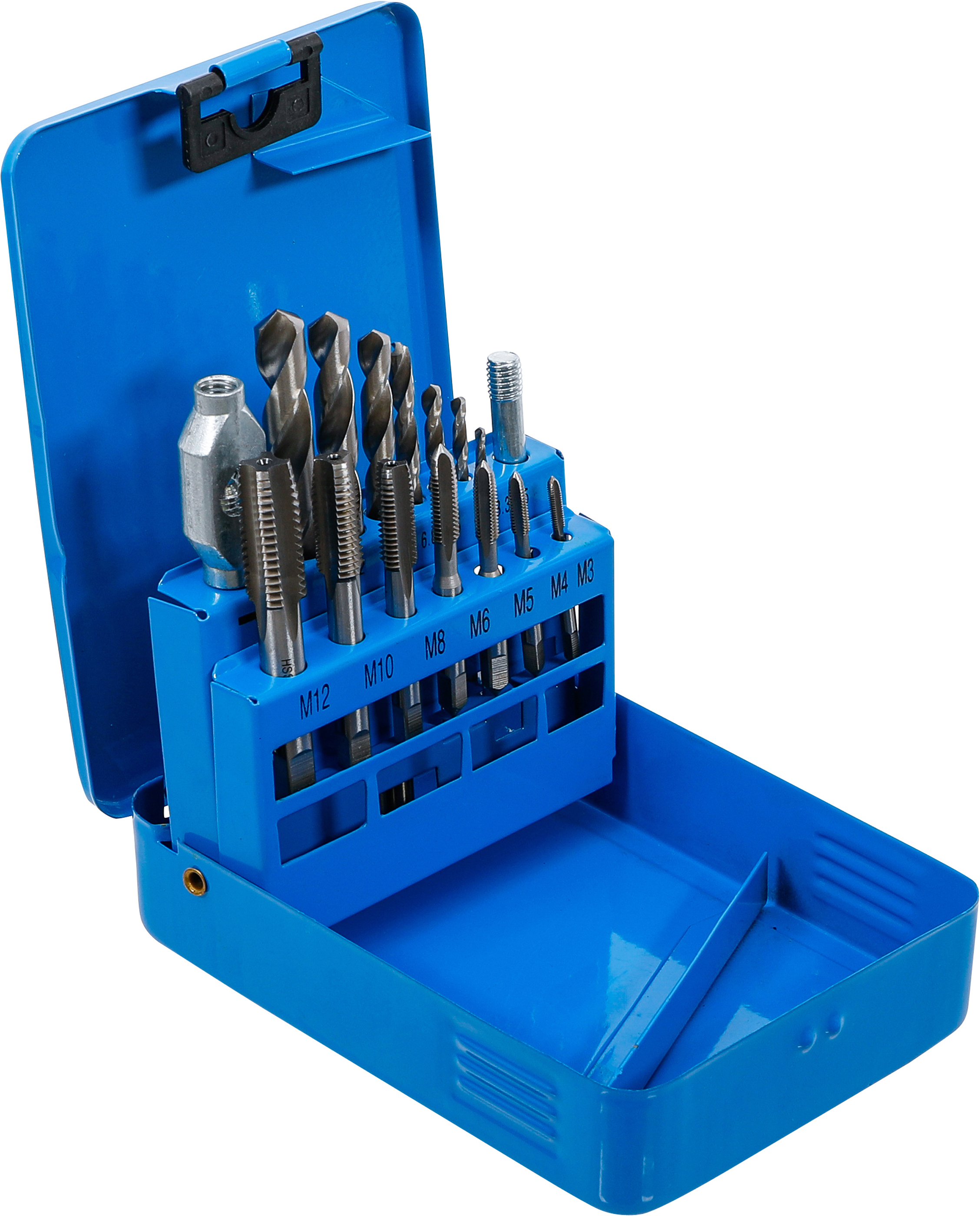 BGS Gewindeschneid-/HSS-Bohrer-Satz | M3 - M12 / 2,5 - 10,2 mm