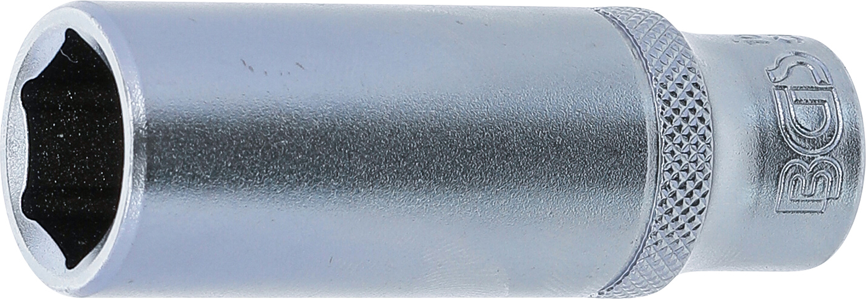 BGS Steckschlüssel-Einsatz Sechskant, tief | Antrieb Innenvierkant 10 mm (3/8") | SW 15 mm