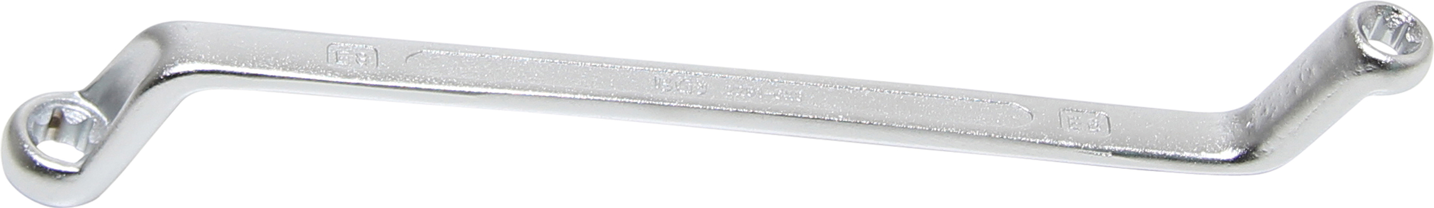 BGS Doppel-Ringschlüssel mit E-Profil-Ringköpfen | gekröpft | SW E6 x E8