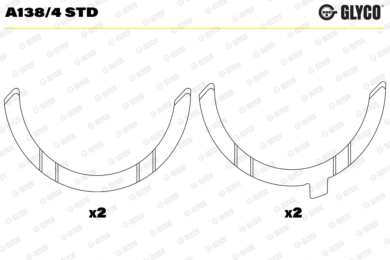 Distanzscheibe, Kurbelwelle