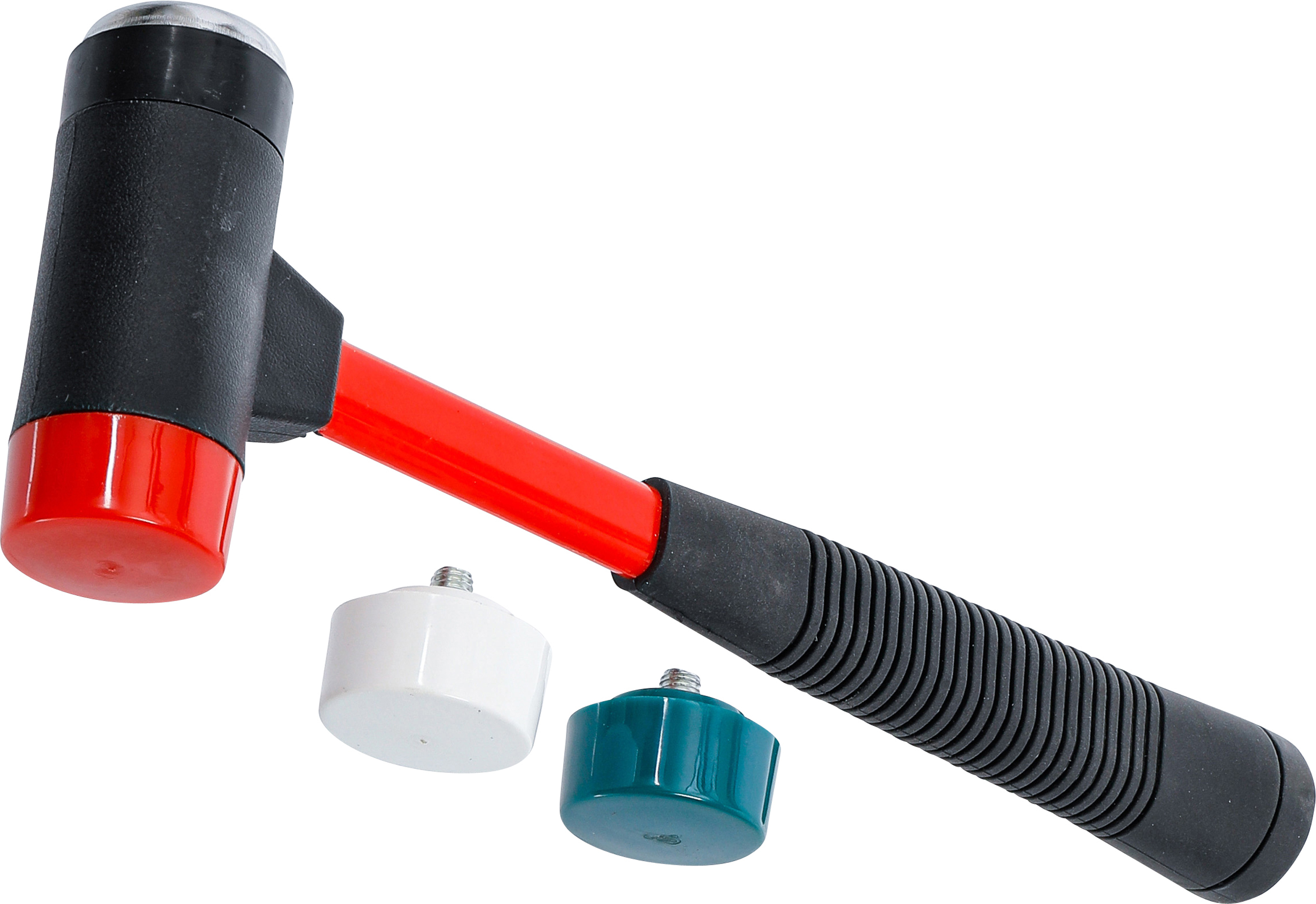 BGS Wechselkopf-Hammer-Satz | Fiberglasstiel | Ø 38 mm