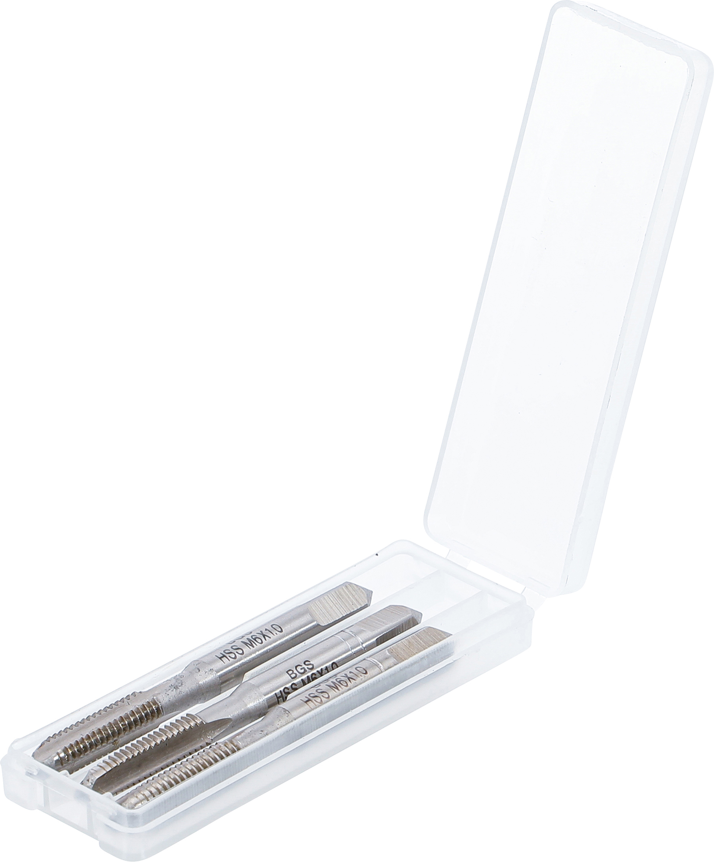 BGS Gewindebohrer-Satz | Vor-, Mittel- und Fertigschneider | HSS-G | M6 x 1,0 | 3-tlg.