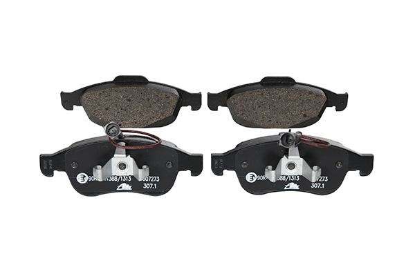 Bremsbelagsatz, Scheibenbremse