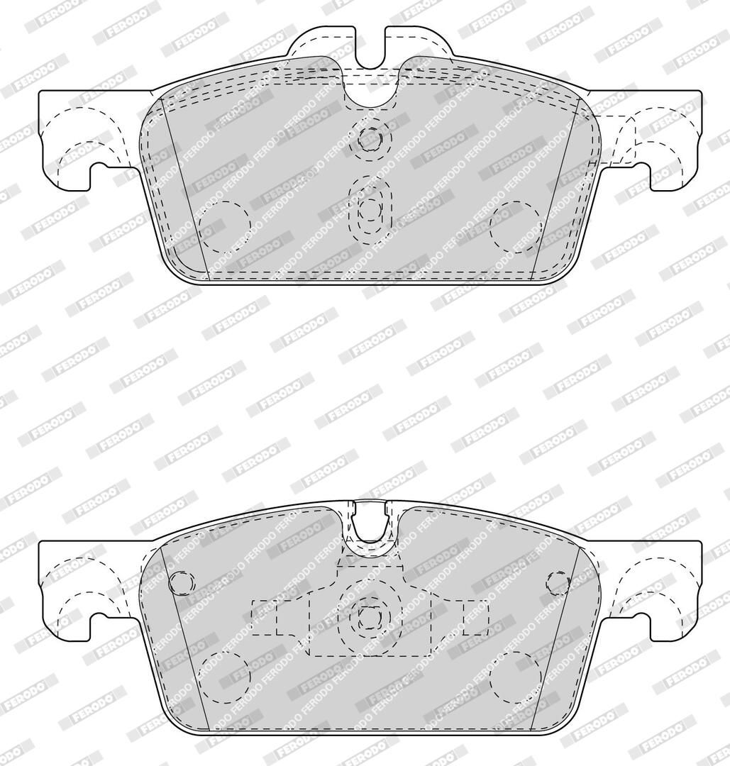 Bremsbelagsatz, Scheibenbremse