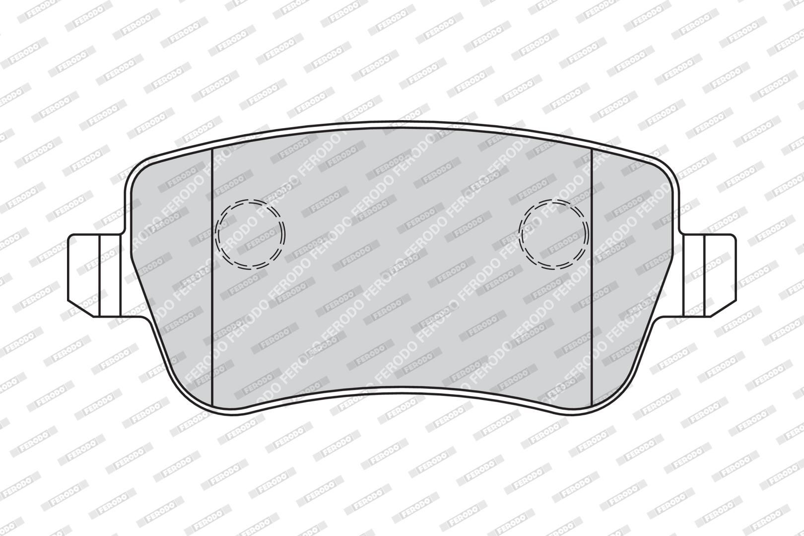 Bremsbelagsatz, Scheibenbremse