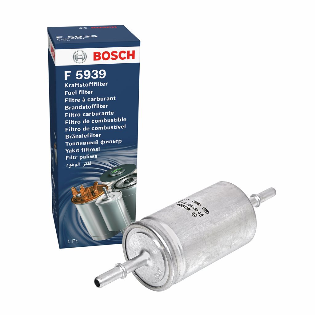 Kraftstofffilter “BOSCH Benzineinspritzung , Leitungsfilter , 51 mm”