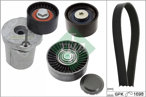 Keilrippenriemensatz