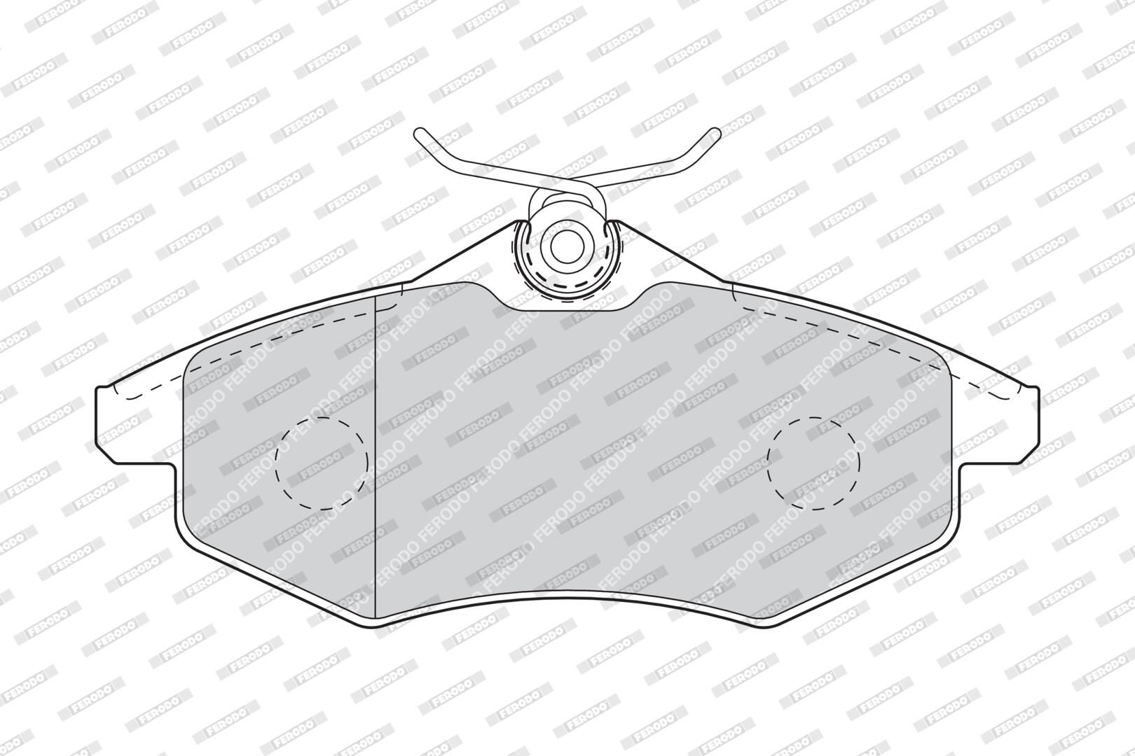 Bremsbelagsatz, Scheibenbremse