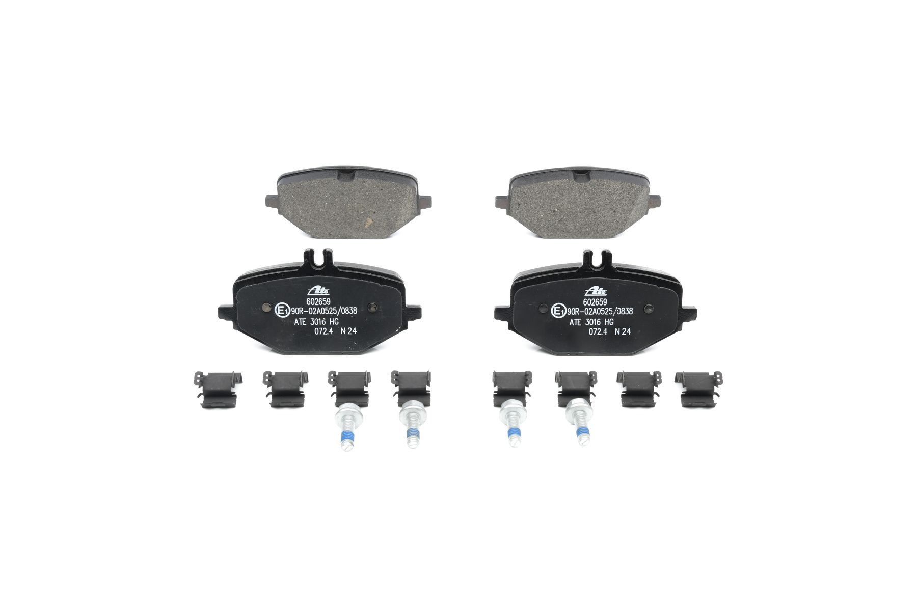 Bremsbelagsatz, Scheibenbremse