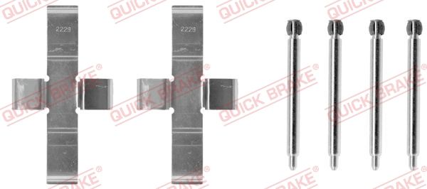 Zubehörsatz, Scheibenbremsbelag