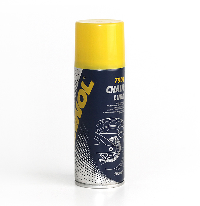 Mannol 7901 Chain Lube weißes Schmierfett Kettenspray 200 ml