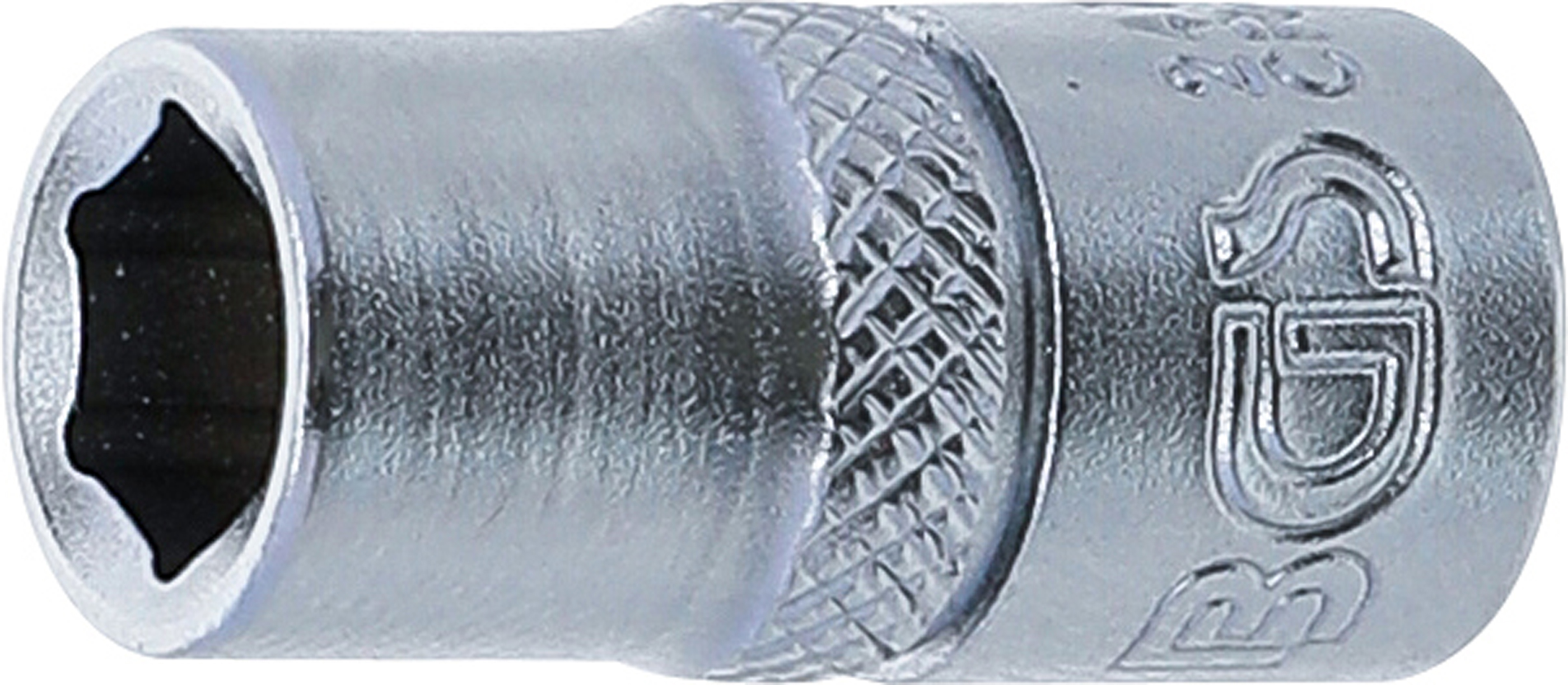 BGS Steckschlüssel-Einsatz Sechskant | Antrieb Innenvierkant 6,3 mm (1/4") | SW 7 mm