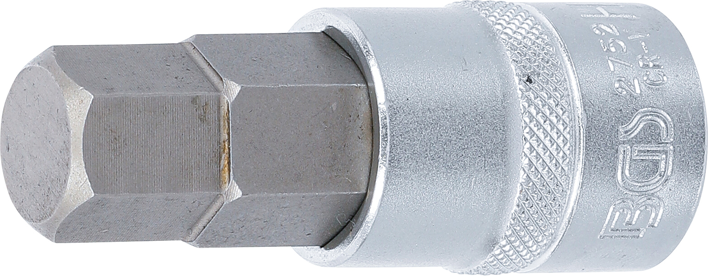 BGS Bit-Einsatz | Länge 70 mm | Antrieb Innenvierkant 12,5 mm (1/2") | Innensechskant 11/16"