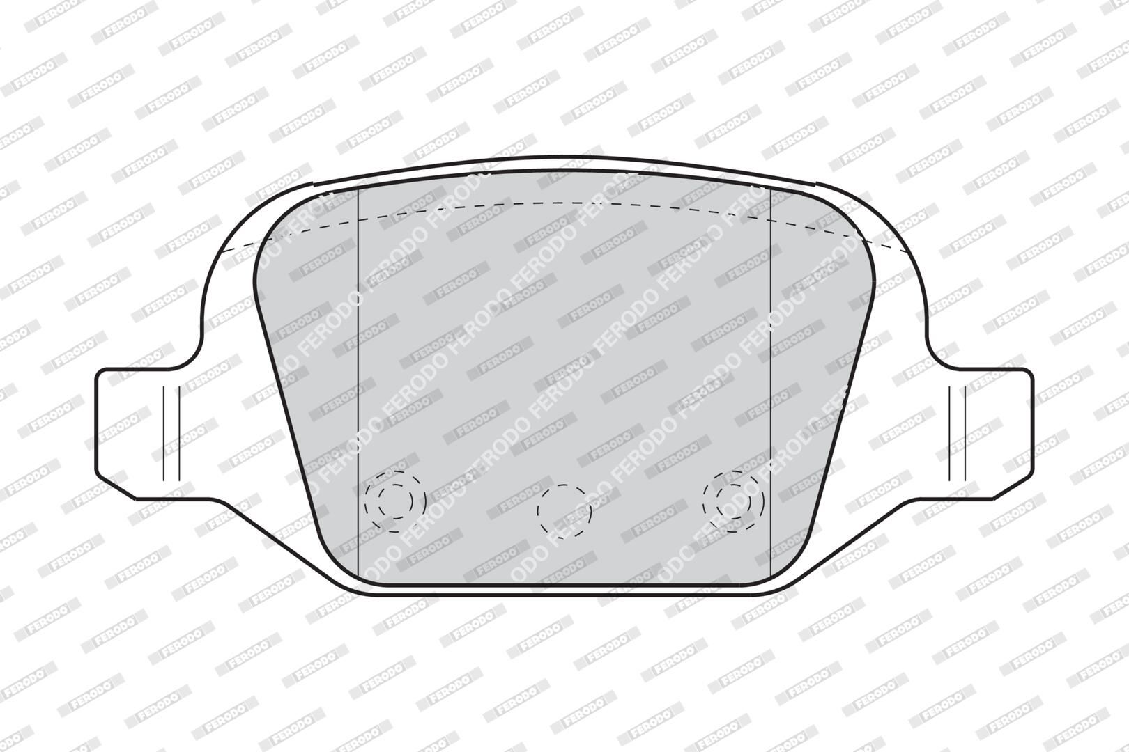 Bremsbelagsatz, Scheibenbremse