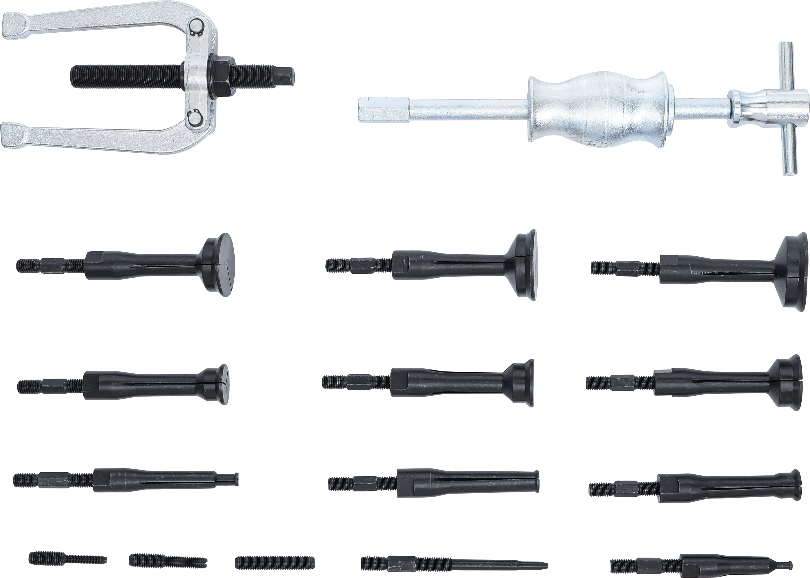 BGS Grundloch-Innenlager-Abzieher-Satz | 16-tlg.