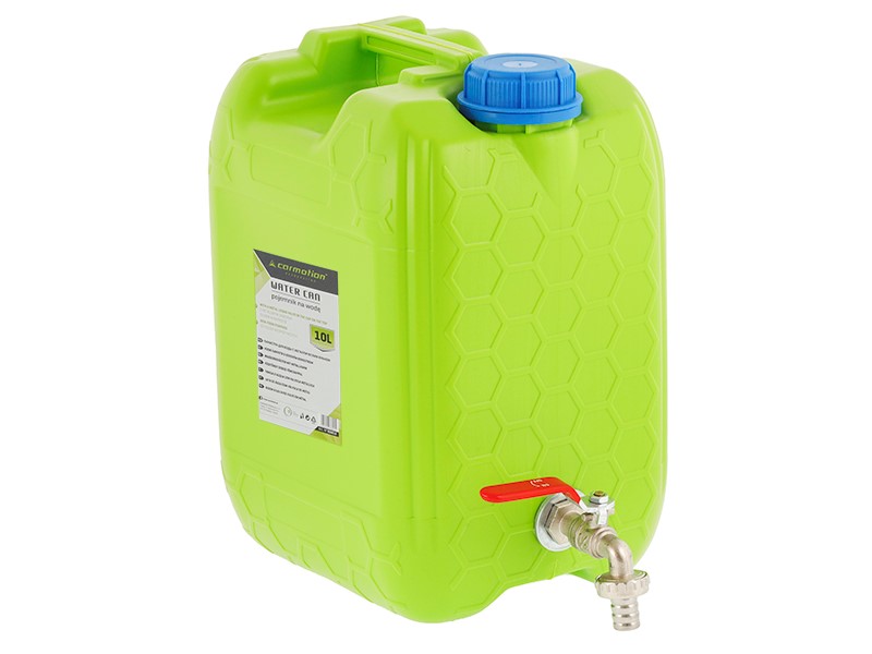 Carmotion Wasserkanister mit Auslaufhahn Reservekanister 10 Liter