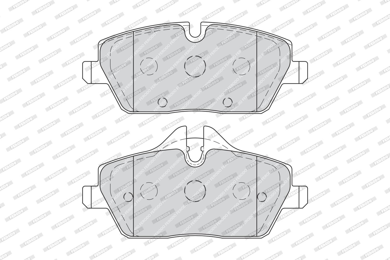 Bremsbelagsatz, Scheibenbremse