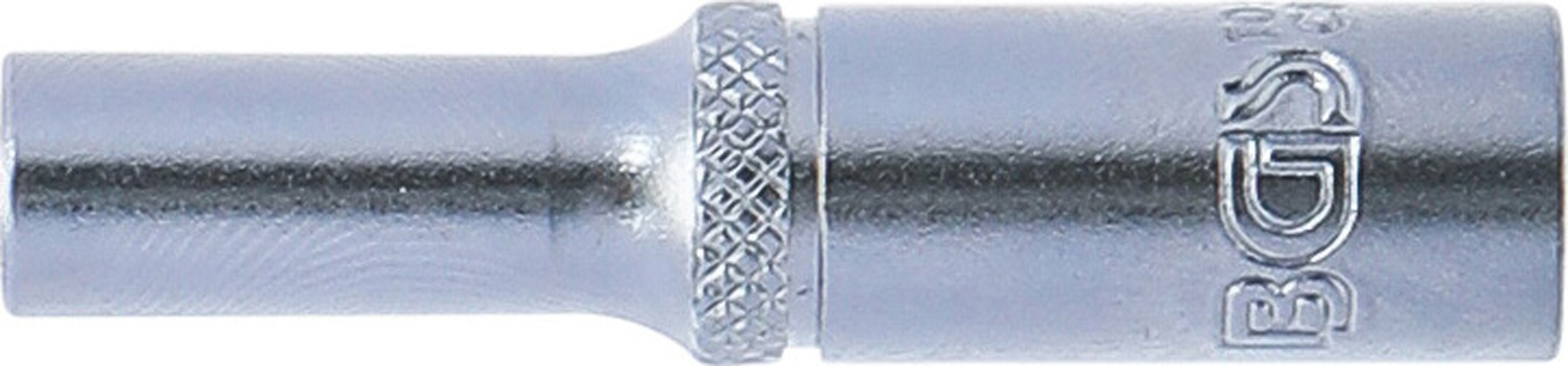 BGS Steckschlüssel-Einsatz Sechskant, tief | Antrieb Innenvierkant 6,3 mm (1/4") | SW 5,5 mm