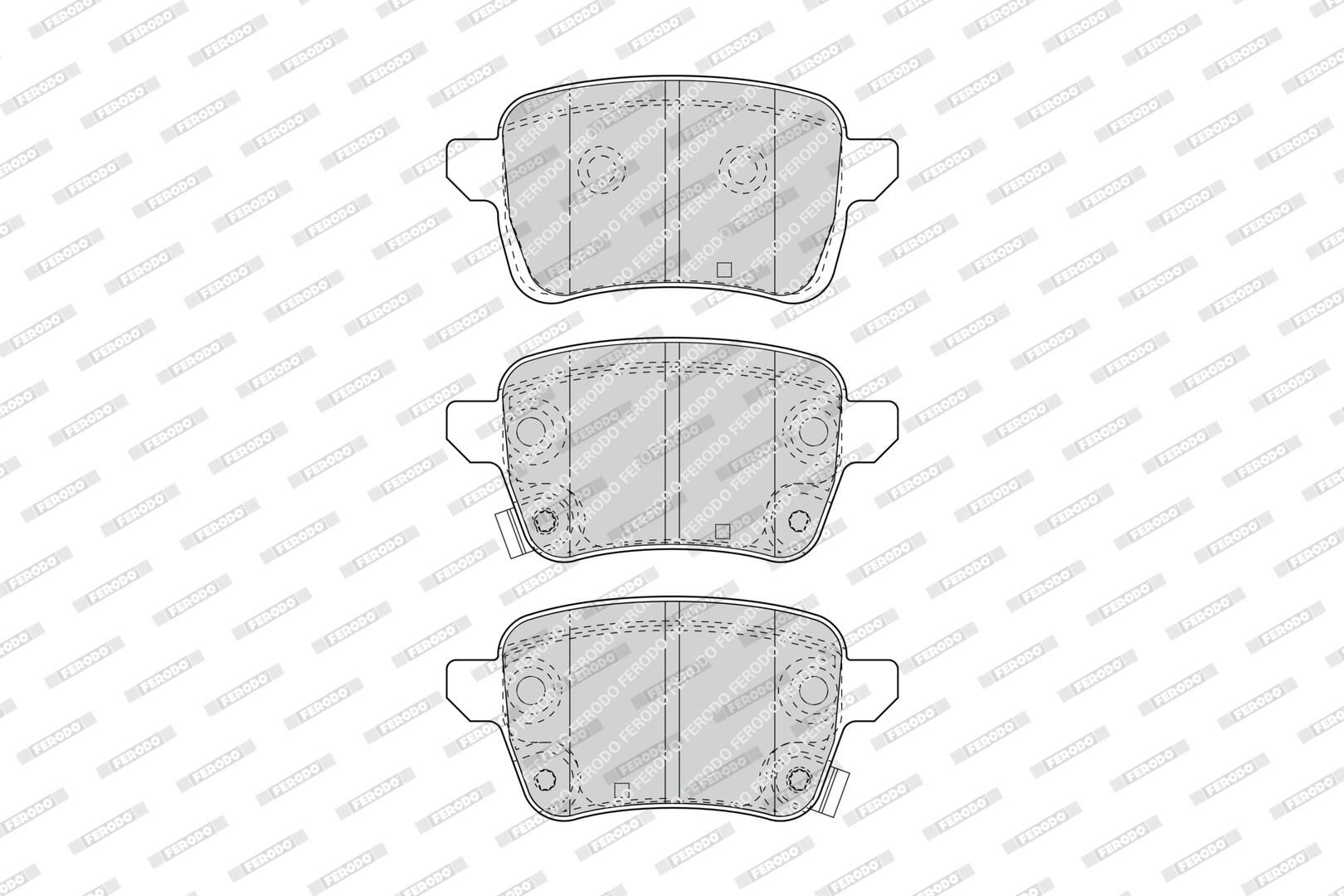 Bremsbelagsatz, Scheibenbremse