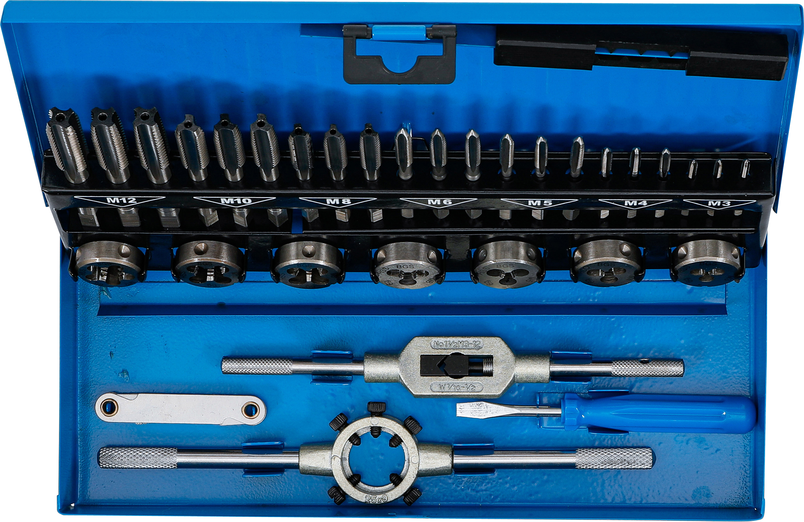 BGS Gewindeschneid-Satz | M3 - M12 | 32-tlg.