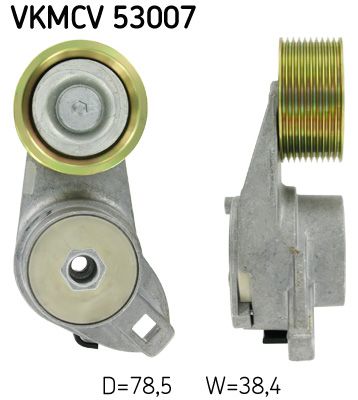 Riemenspanner, Keilrippenriemen