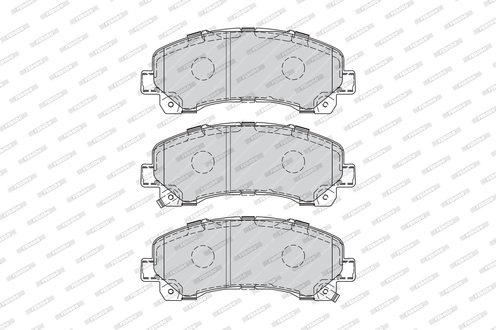 Bremsbelagsatz, Scheibenbremse