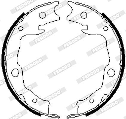 Bremsbackensatz, Feststellbremse