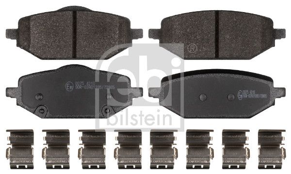 Bremsbelagsatz, Scheibenbremse