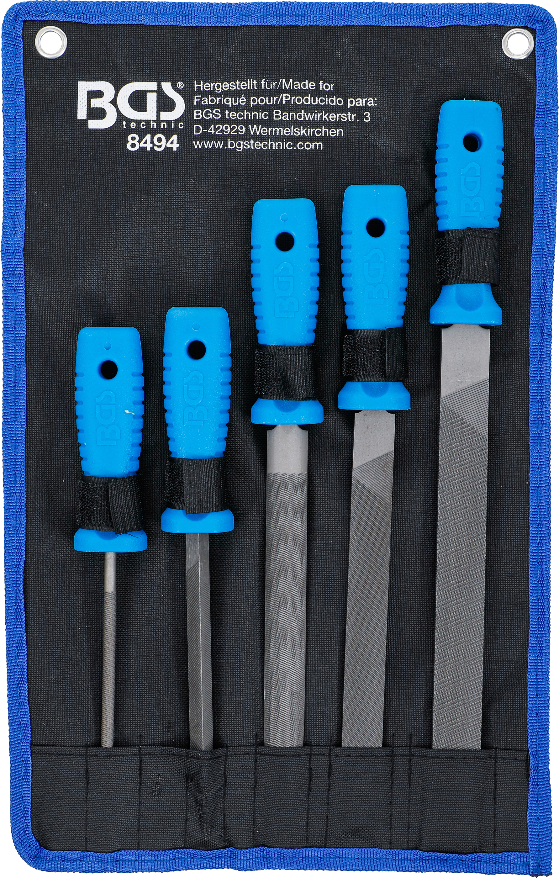 BGS Werkstattfeilen-Satz | 5-tlg.