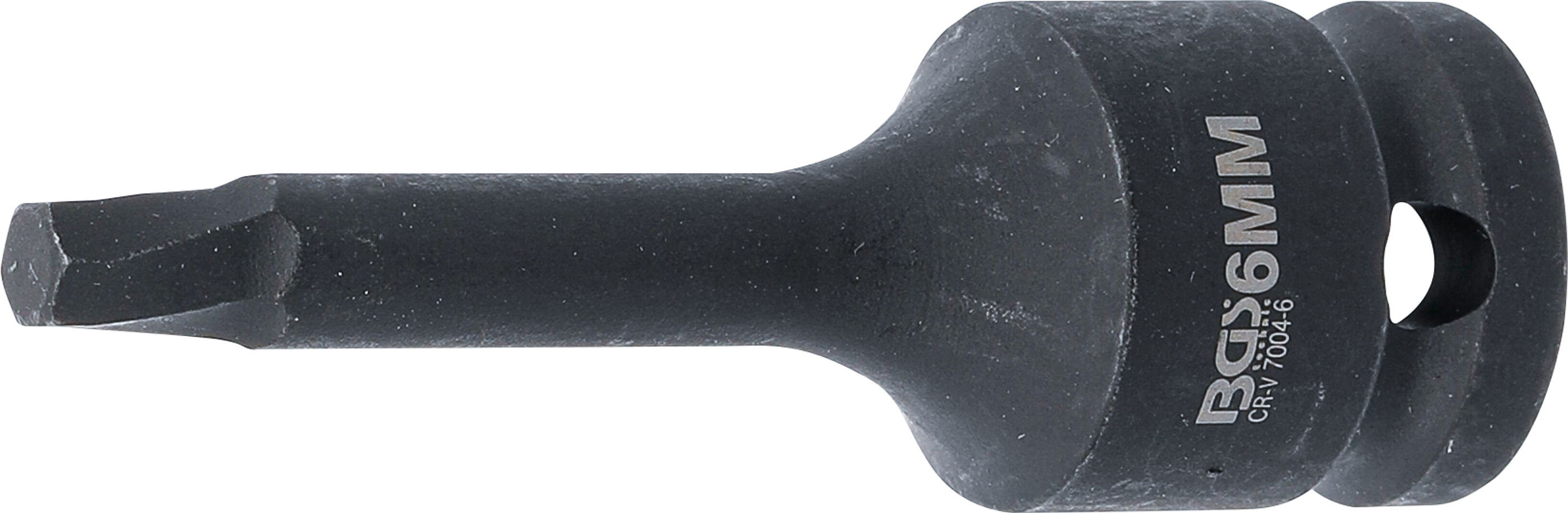 BGS Schraubenausdreher | Antrieb Innenvierkant 12,5 mm (1/2") | für defekten Innensechskant 6 mm