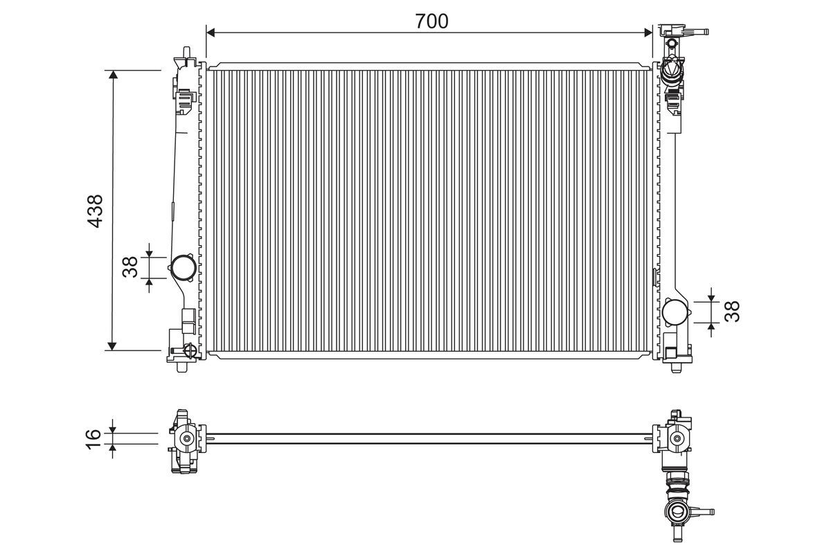 Kühler, Motorkühlung
