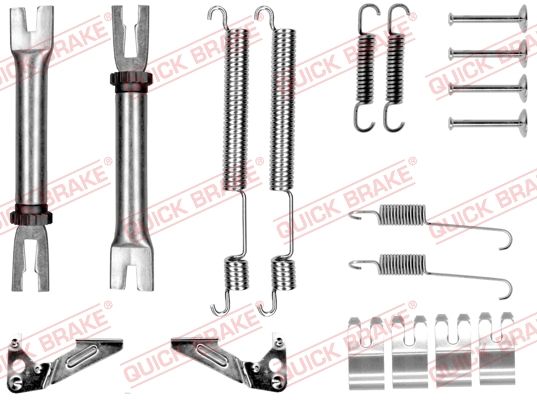 Zubehörsatz, Bremsbacken