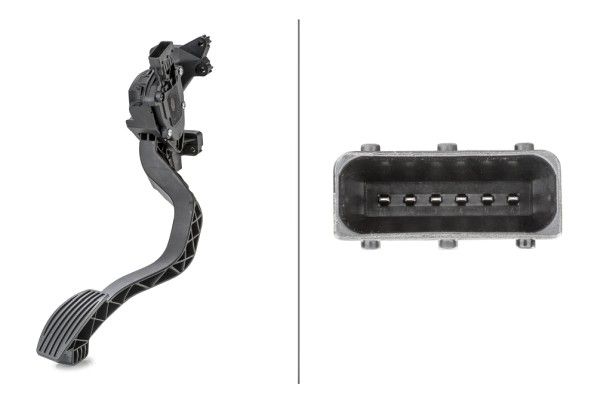 Sensor, Fahrpedalstellung 6PV010 175-721 “HELLA 6 -polig”