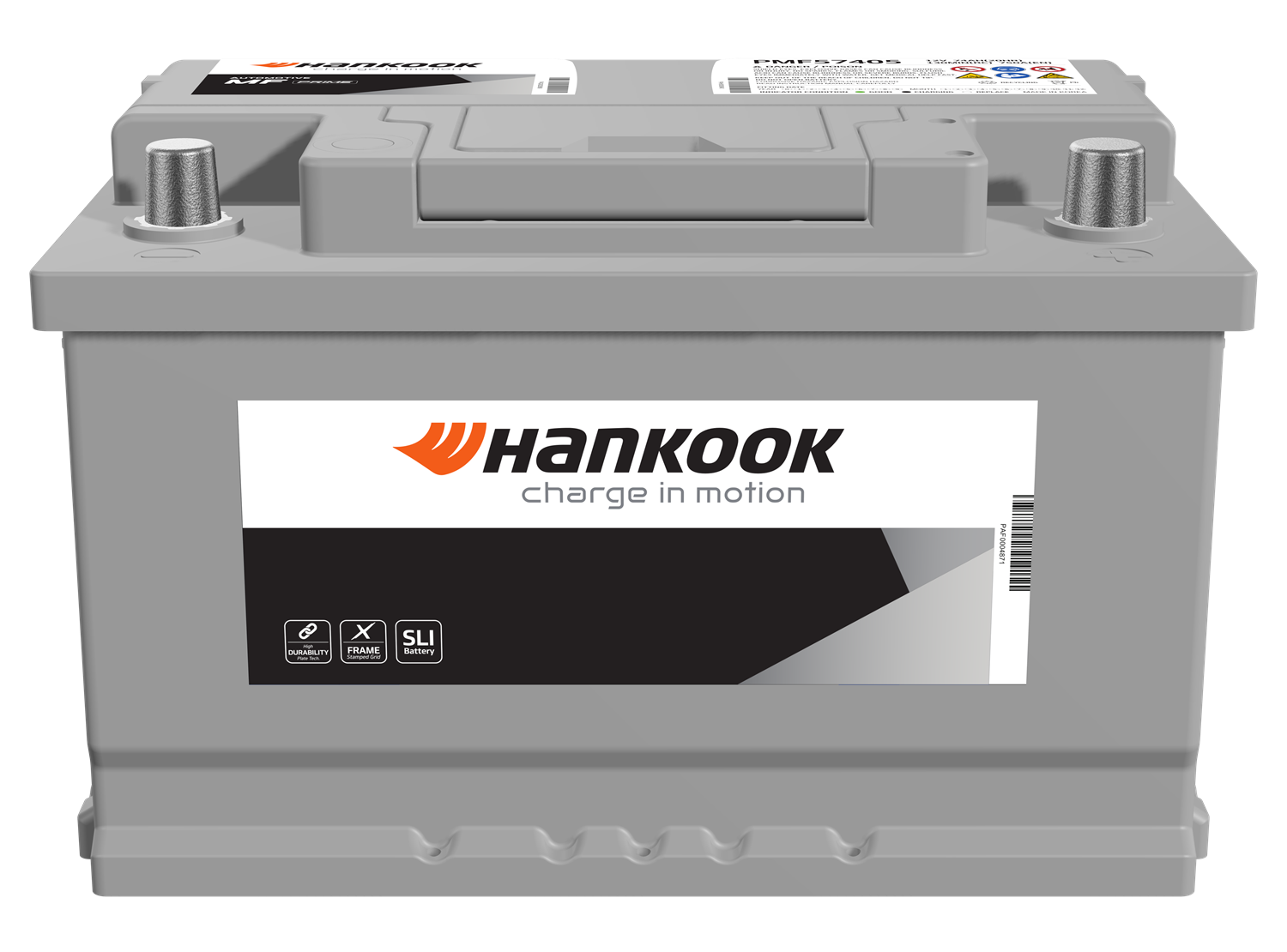Starterbatterie “Hankook 12 V, 74 Ah, 750 A”