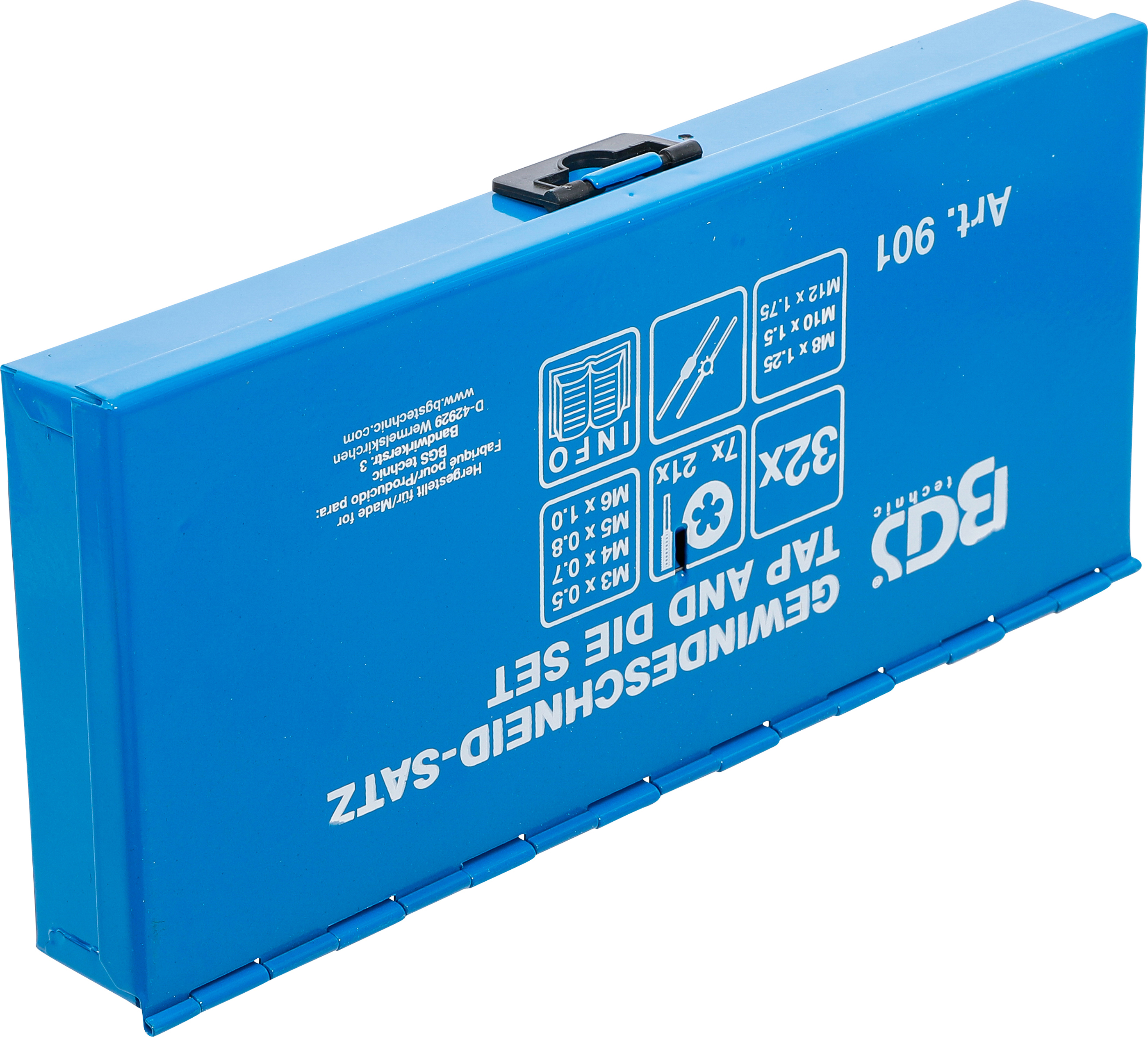 BGS Gewindeschneid-Satz | M3 - M12 | 32-tlg.