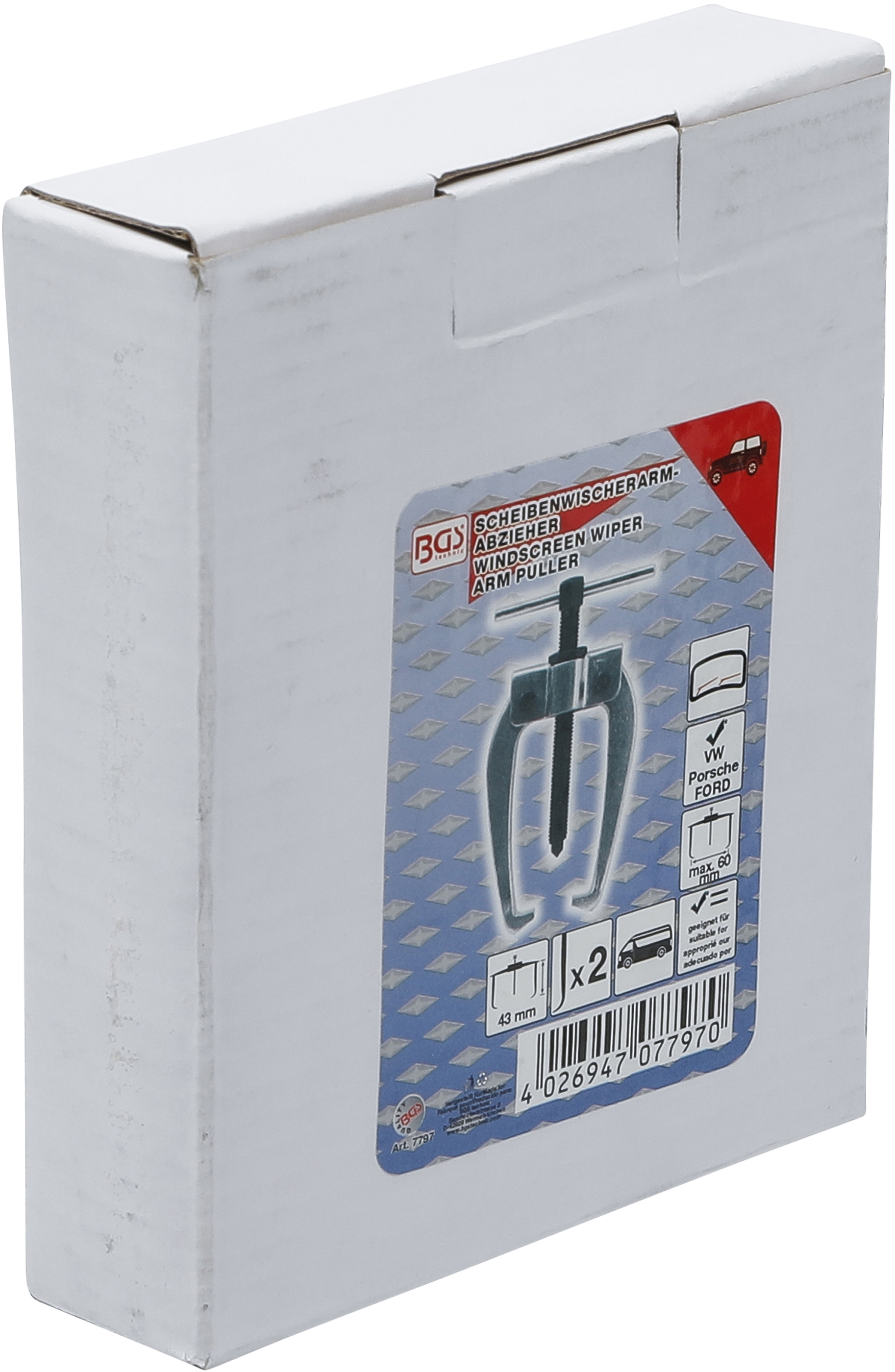 BGS Scheibenwischerarm-Abzieher | für Porsche, VW