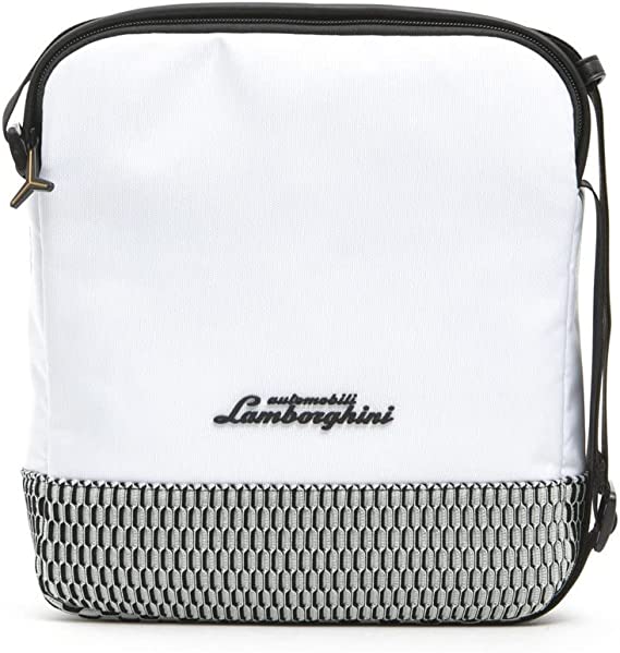 Lamborghini Umhängetasche BiancoWhite LBZA00067T weiss