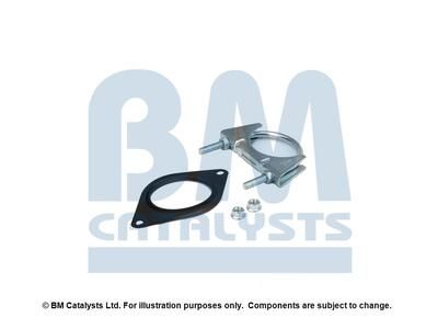 Montagesatz, Abgasrohr