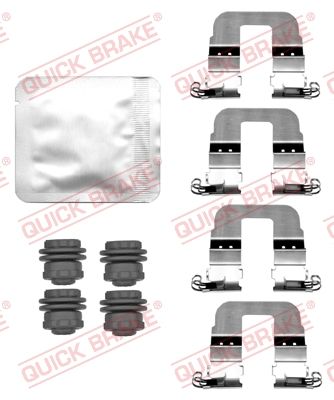 Zubehörsatz, Scheibenbremsbelag