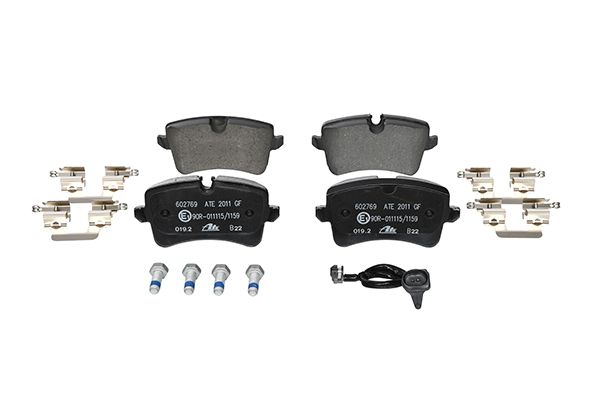 Bremsbelagsatz, Scheibenbremse