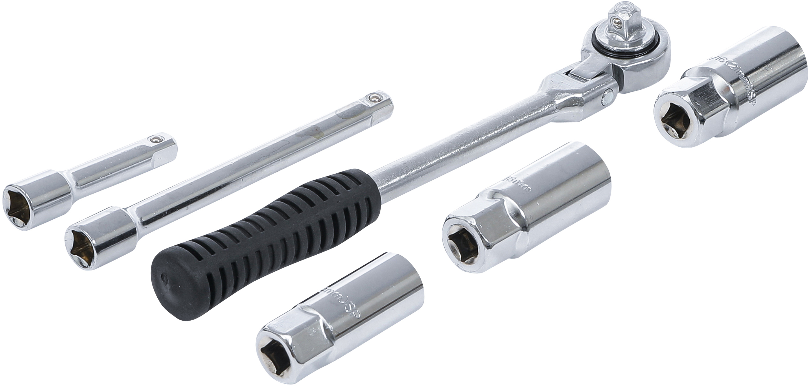 BGS Zündkerzen-Werkzeug-Satz | Antrieb 10 mm (3/8") | 6-tlg.