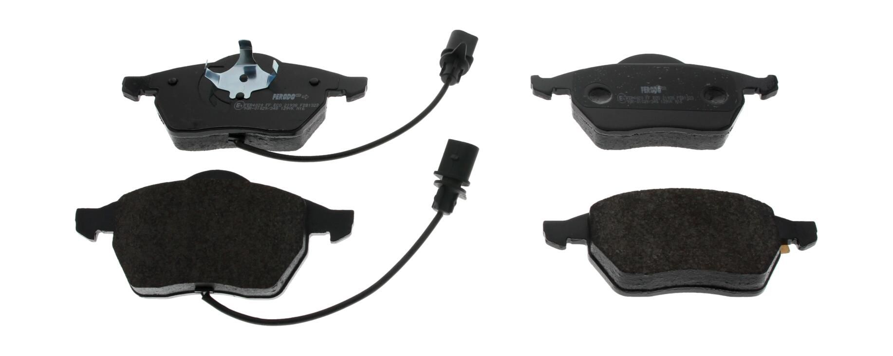 Bremsbelagsatz, Scheibenbremse