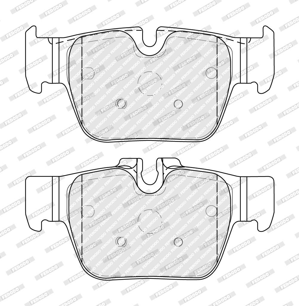 Bremsbelagsatz, Scheibenbremse