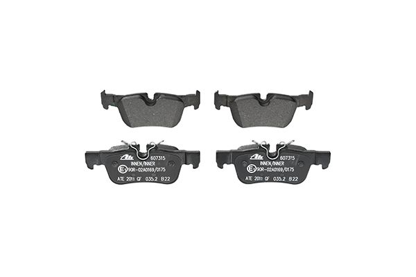 Bremsbelagsatz, Scheibenbremse