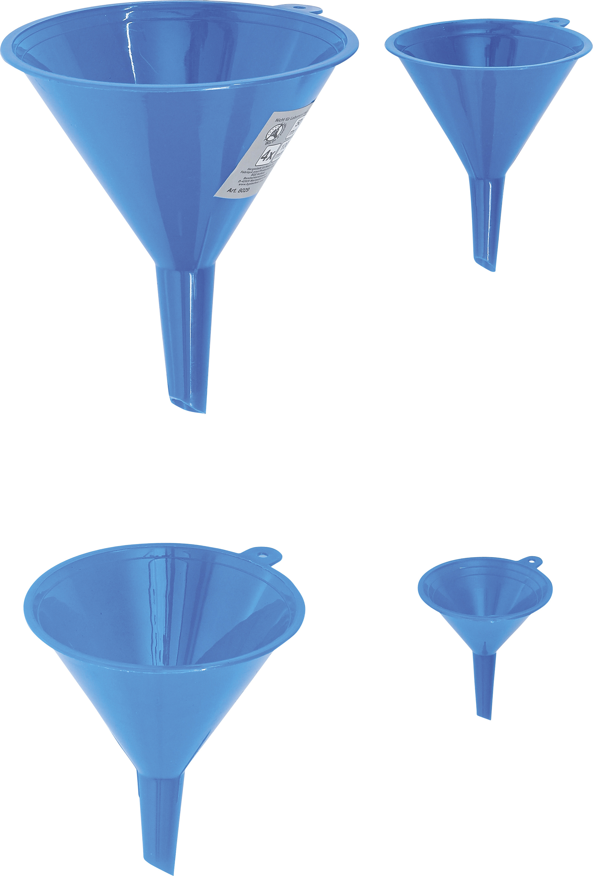 BGS Trichter-Satz | Ø 50 - 125 mm | 4-tlg.