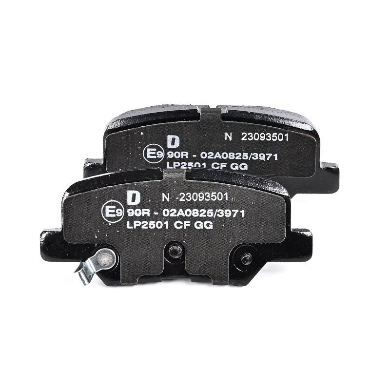 Bremsbelagsatz, Scheibenbremse